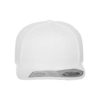 Premium Snapback Cap 110 Weiß 6 Panel - verstellbar Ansicht vorne
