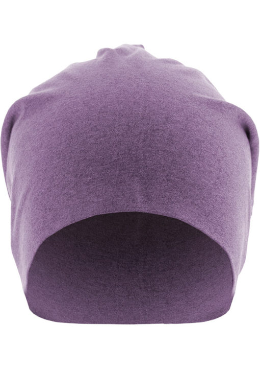 Heather Jersey Beanie lila Front